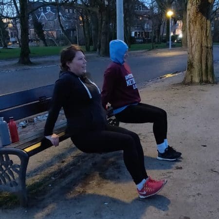 Outdoor training Vondelpark Amsterdam
